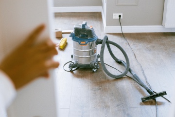 Professional cleaning equipment ready for service