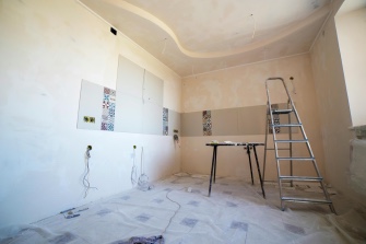 Room renovation in progress